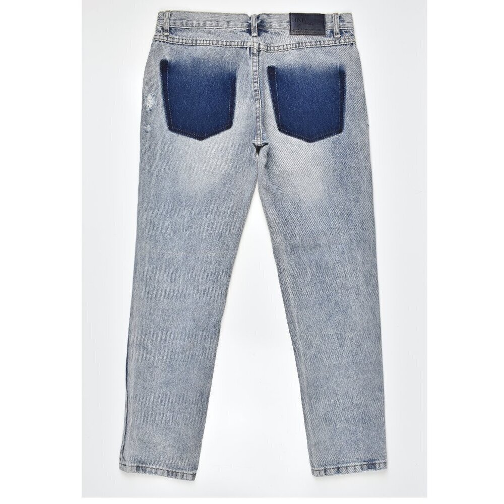 One Teaspoon Awesome Baggies Distressed Low Rise Jeans - 27 - Picture 2 of 9